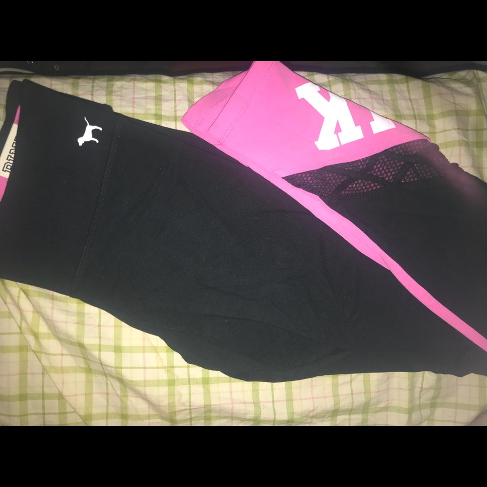 Victoria secret pink  medium leggings